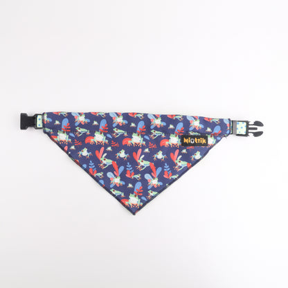 Slide-On Bandana – Leap Into Style (Frogs)