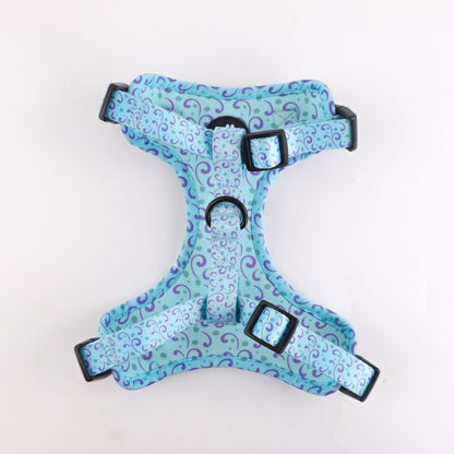 Reversible Dog Harness – Mushroom Magic